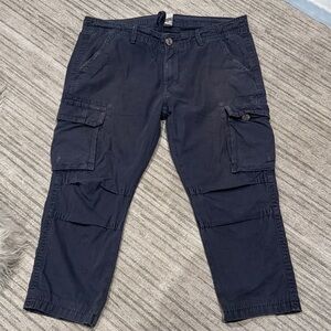 True Religion Dark Blue Cargo Pants